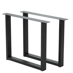 New Oak Pata De Mesa Negro