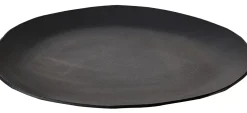 Ovals Bandeja Para Presentar Negro