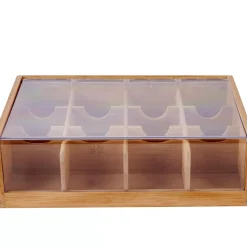 Panda Caja Para Te 12 Compartim. Natural