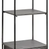 Pharma Estanteria De Pared Con 2 Cajones Negro