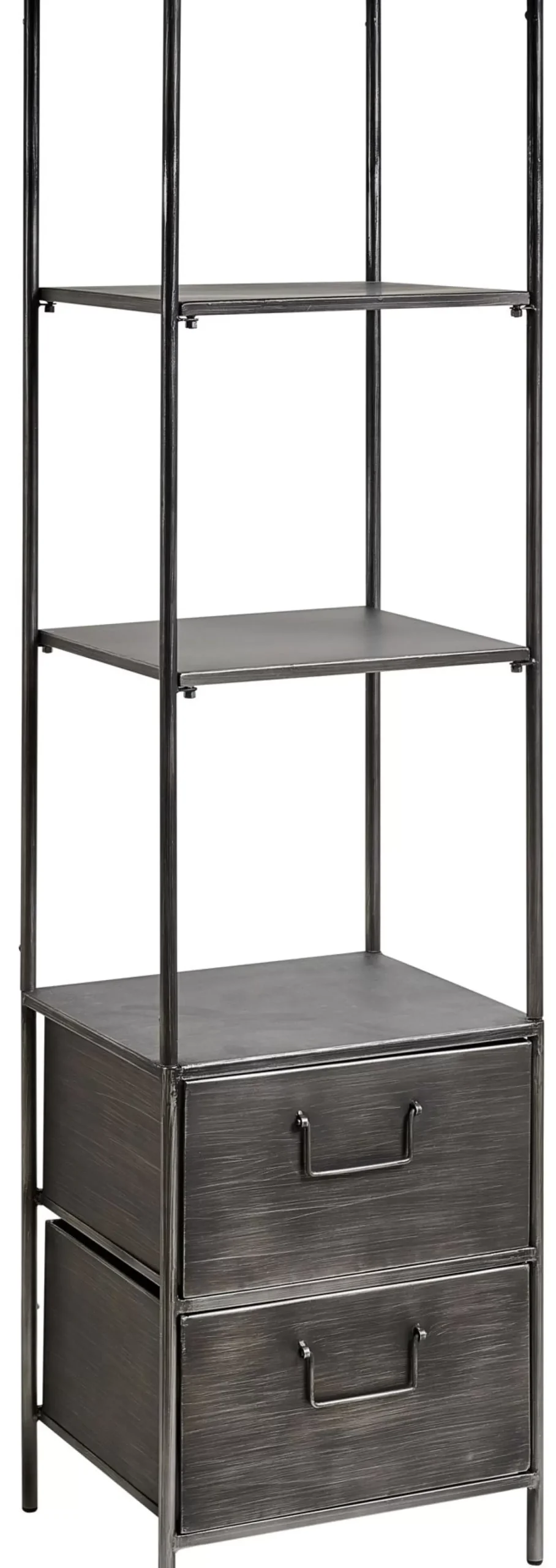 Pharma Estanteria De Pared Con 2 Cajones Negro