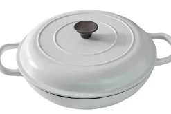 Pura Olla Hierro Fundido Blanco