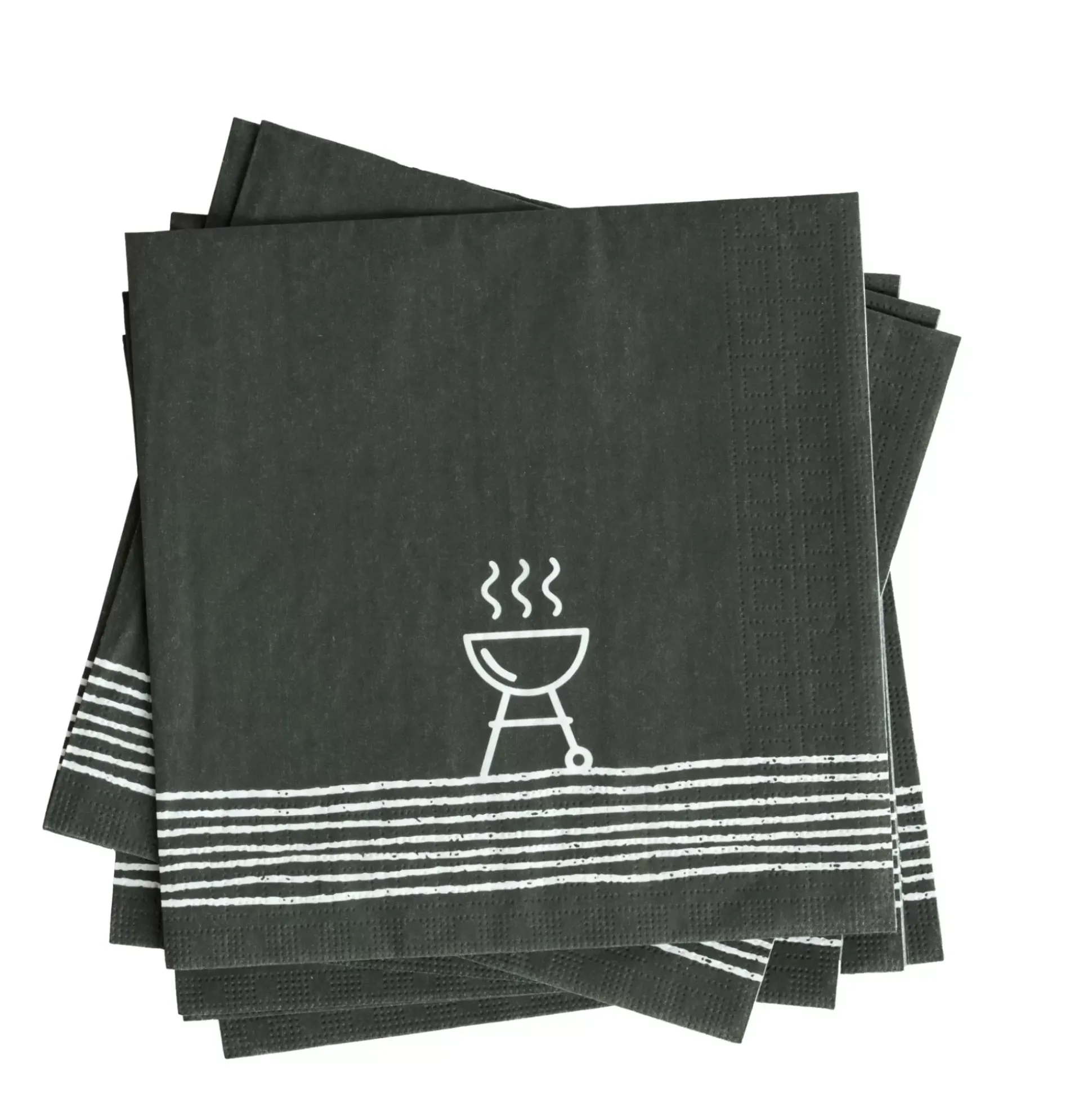 Pure Bbq Paquete De 20 Servilletas Varios Colores