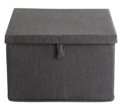 Rango Caja De Almacenaje Gris Oscuro