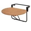 Rava Mesa Plegable Mesa P/Balcon Natural