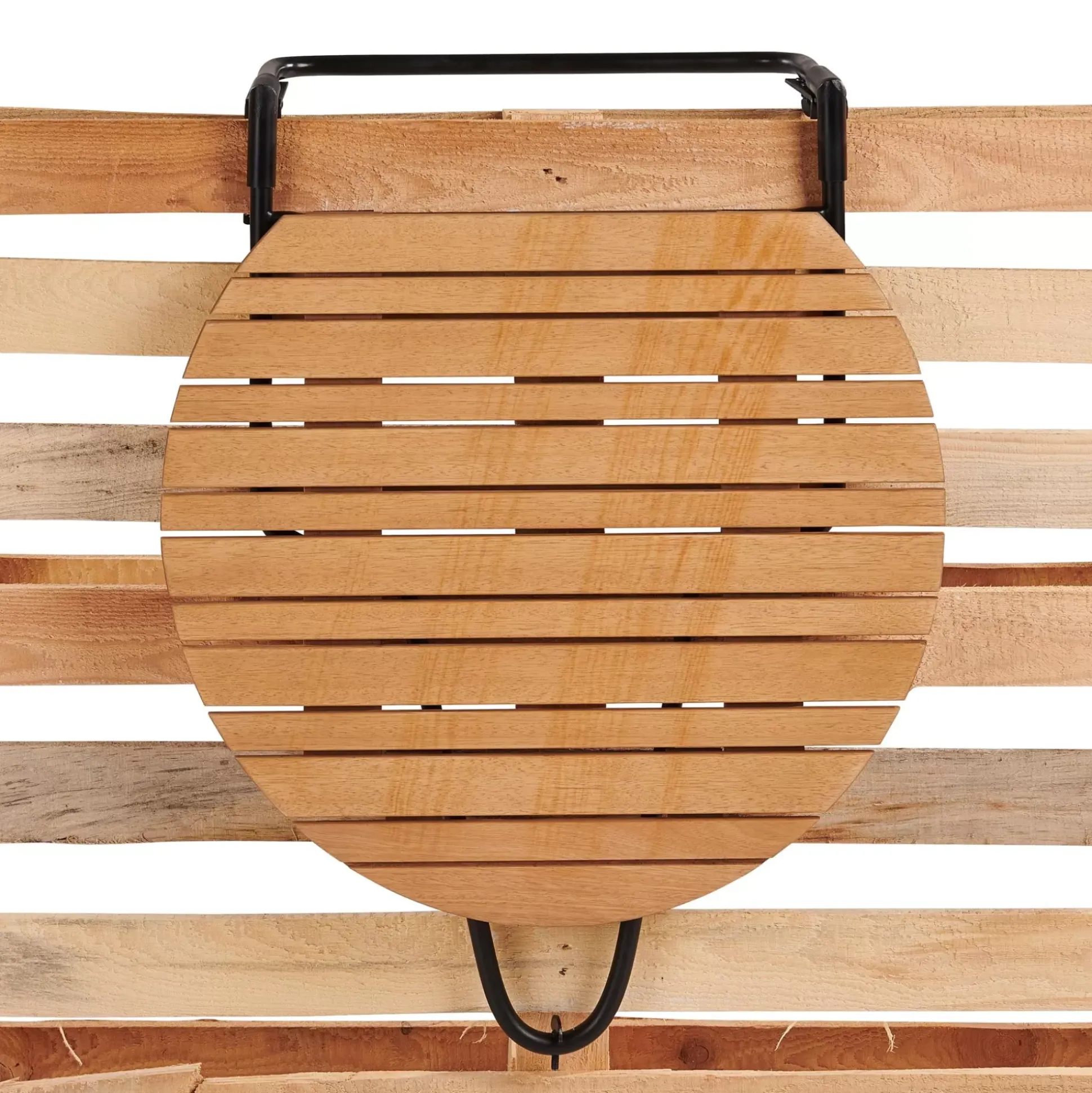 Rava Mesa Plegable Mesa P/Balcon Natural