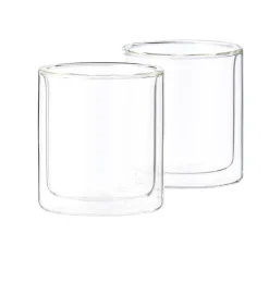 Relax Vaso De Doble Pared Juego De 2 Transparente