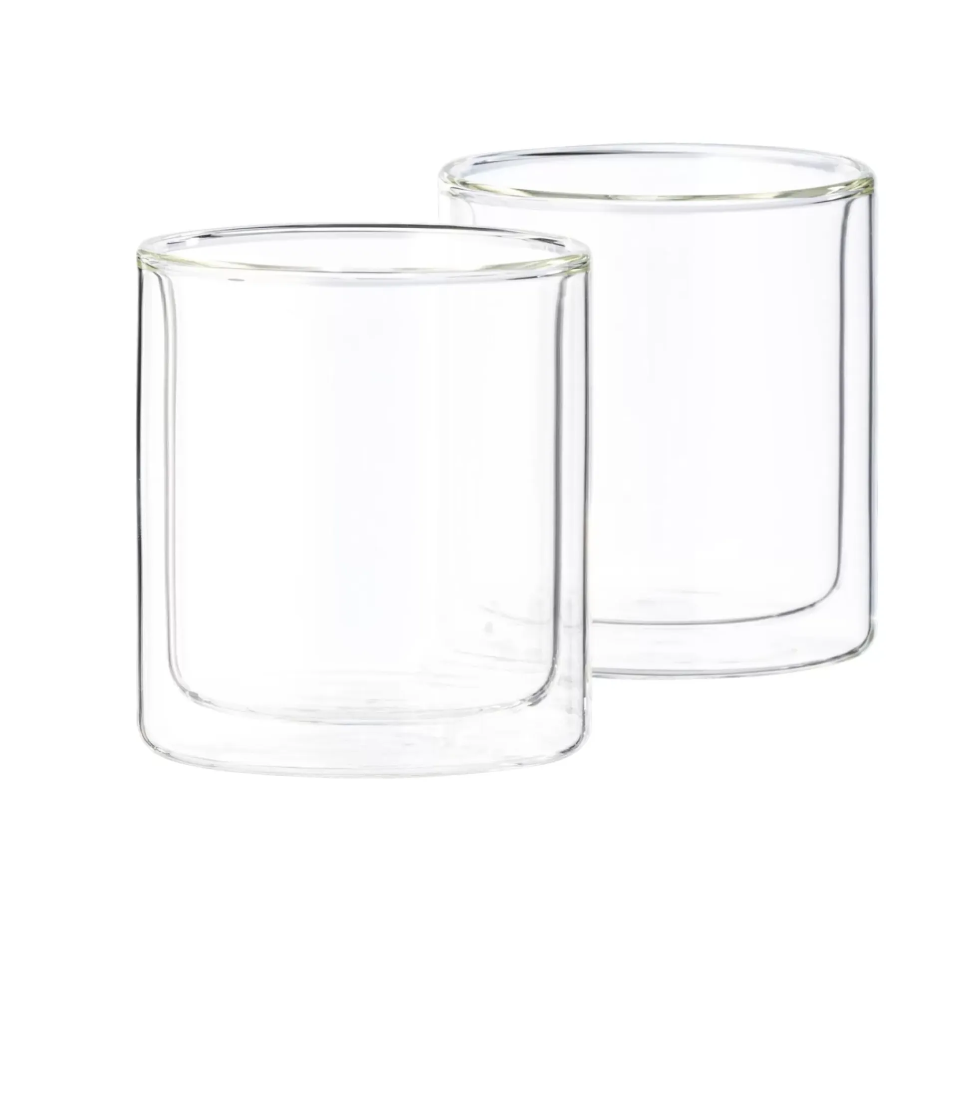 Relax Vaso De Doble Pared Juego De 2 Transparente
