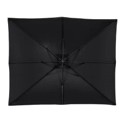 Riva Parasol Colgante Sin Pie Negro