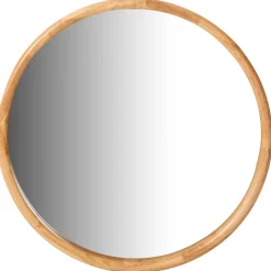 Rubberwood Espejo Natural