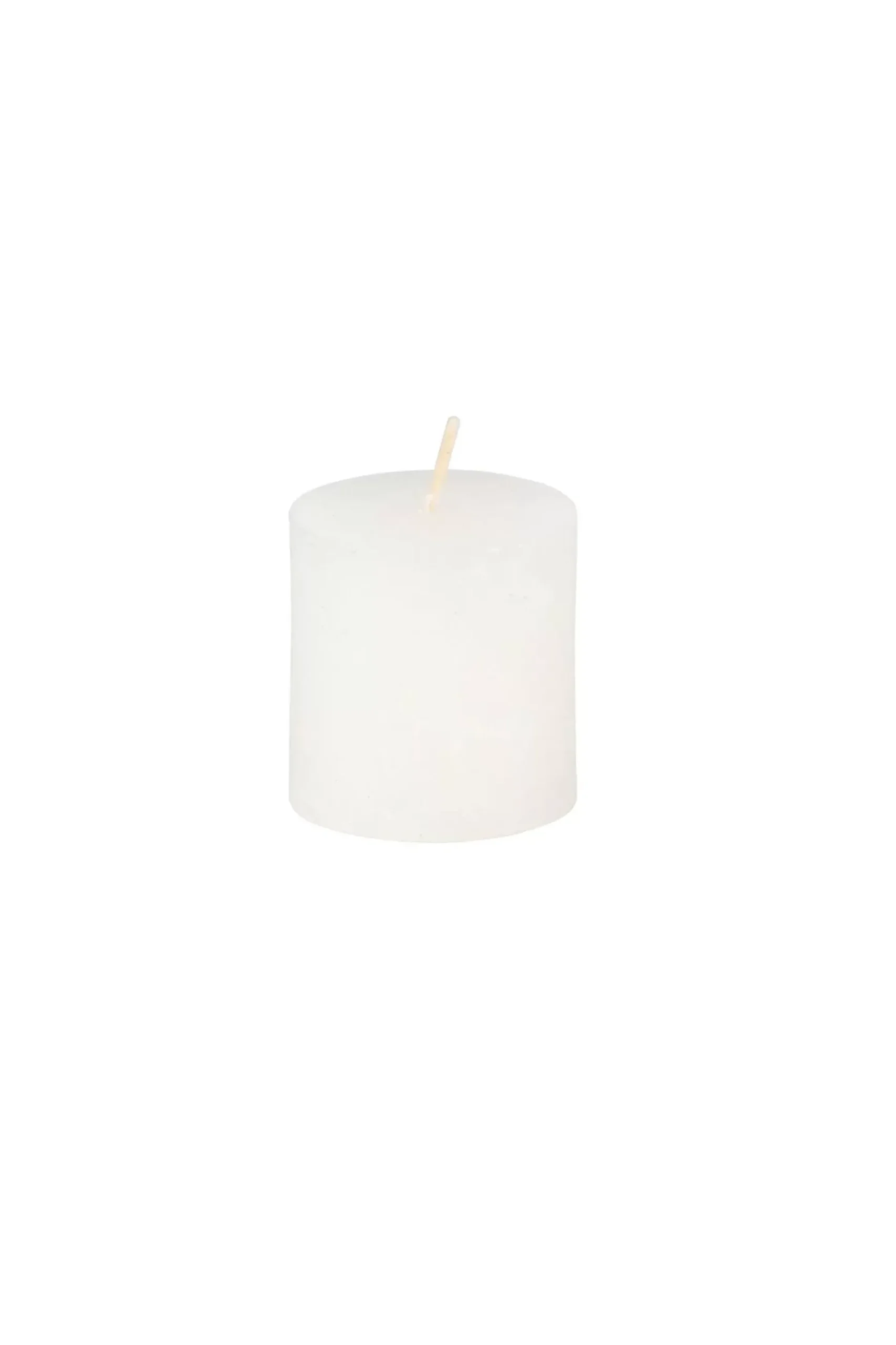Rustic Vela Blanco
