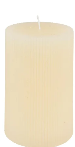 Rustic Vela Estriada Blanco