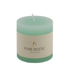 Rustic Vela Estriada Menta