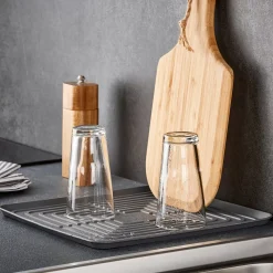 Sink Tapete Para Escurrir Gris
