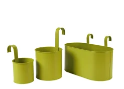 Tanaman Macetero Colgante 4 Colores Verde