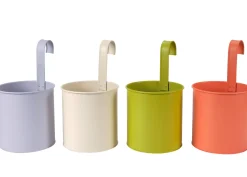 Tanaman Macetero Colgante 4 Colores Naranja