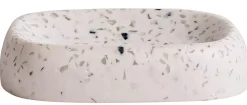Terrazzo Jabonera Blanco