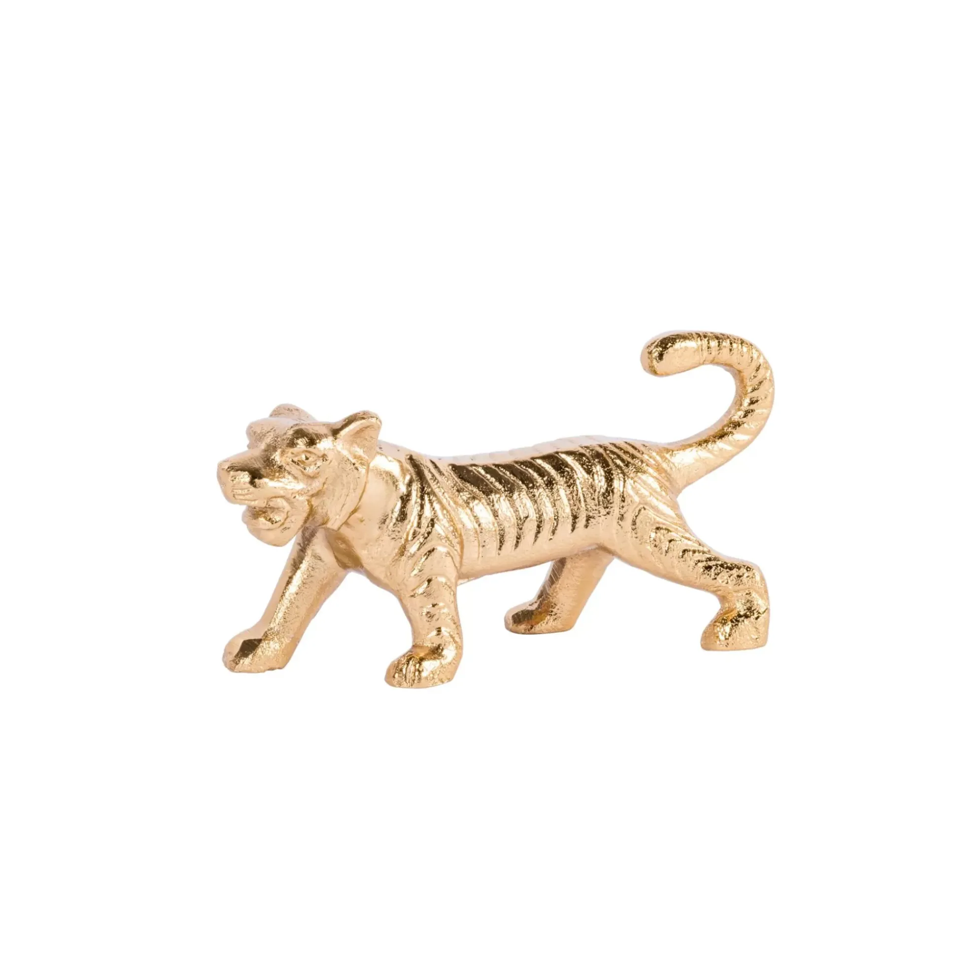 Tiger Tigre Decorativa Dorado