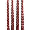 Twist Velas Retorcidas Juego De 4 Rojo