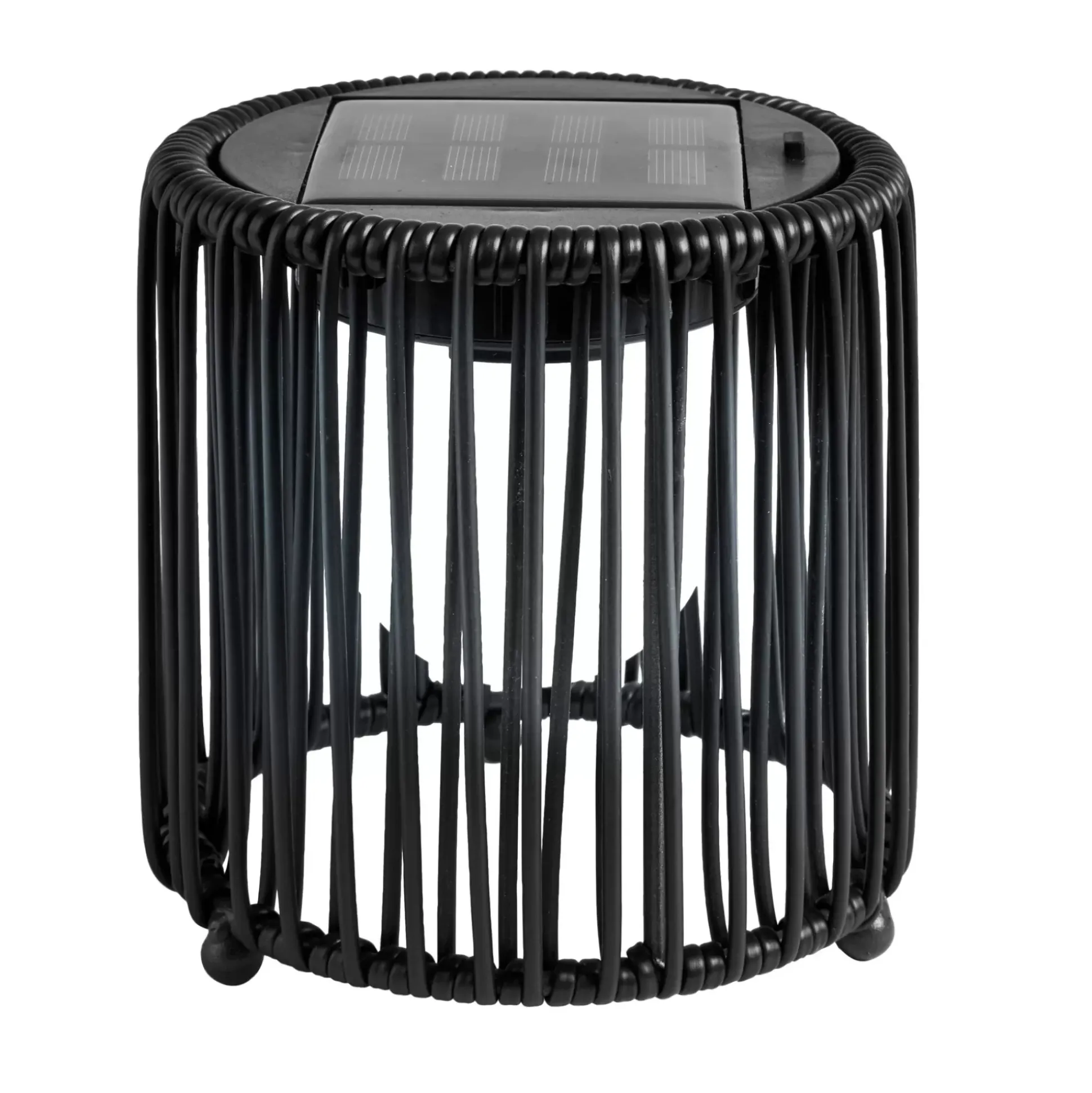 Vinn Lampara Solar Negro