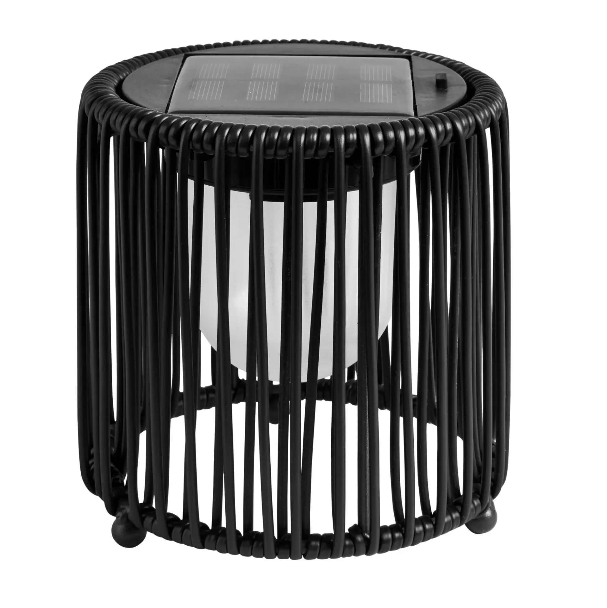 Vinn Lampara Solar Negro